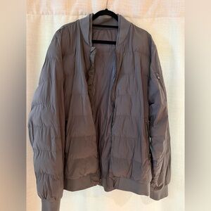 Tesla grey bomber jacket XL